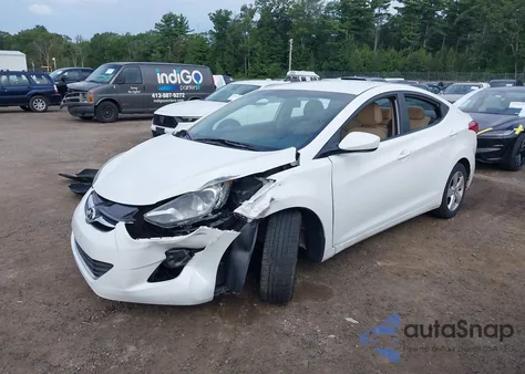 2013 Hyundai Elantra Gls из США, поврежденный, VIN 5NPDH4AE6DH394902